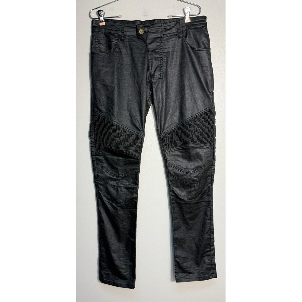 VOLERO Black Motorcycle Pants Mens 30/W - 32x30 (meas) Armored